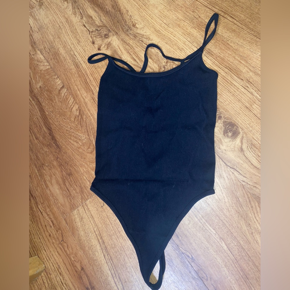 Free people free throw bodysuit black